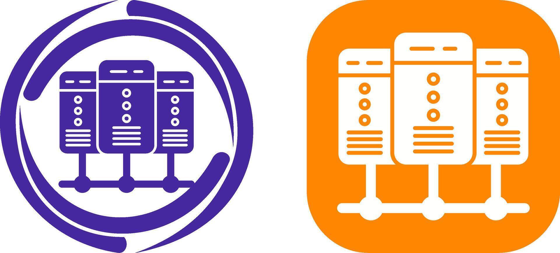 Server Icon Design vector