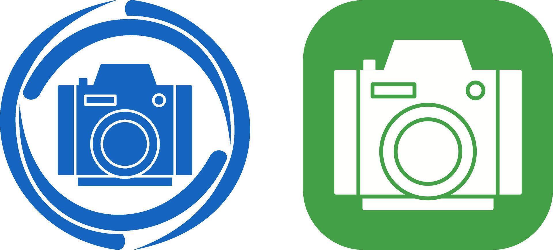 Photo Camera Icon Design vector