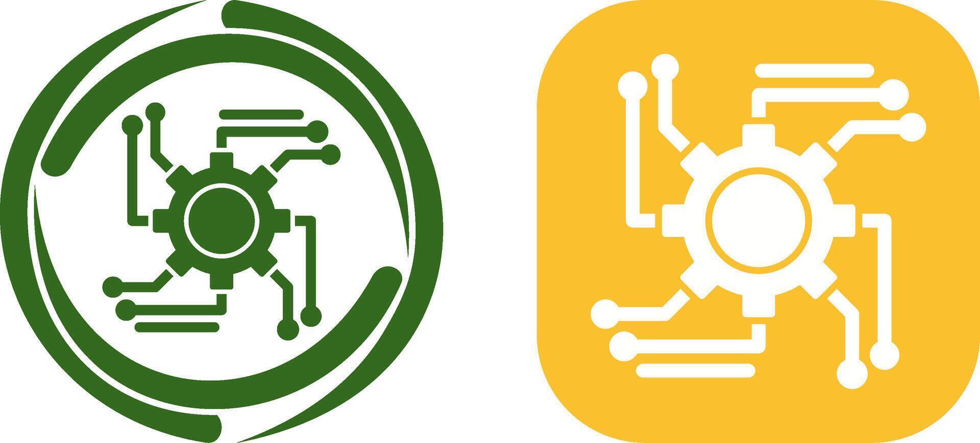 Automation Icon Design vector