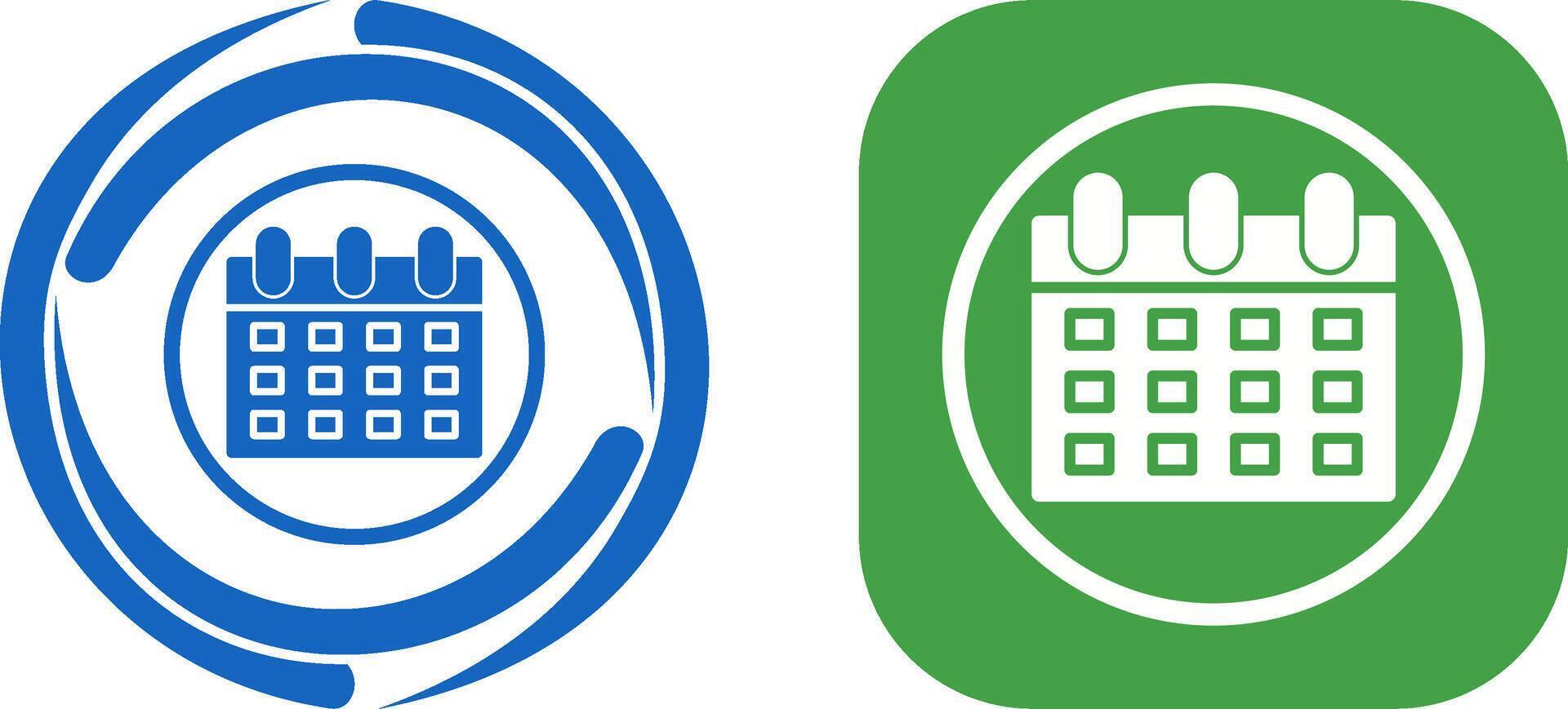 Calendar Icon Design vector