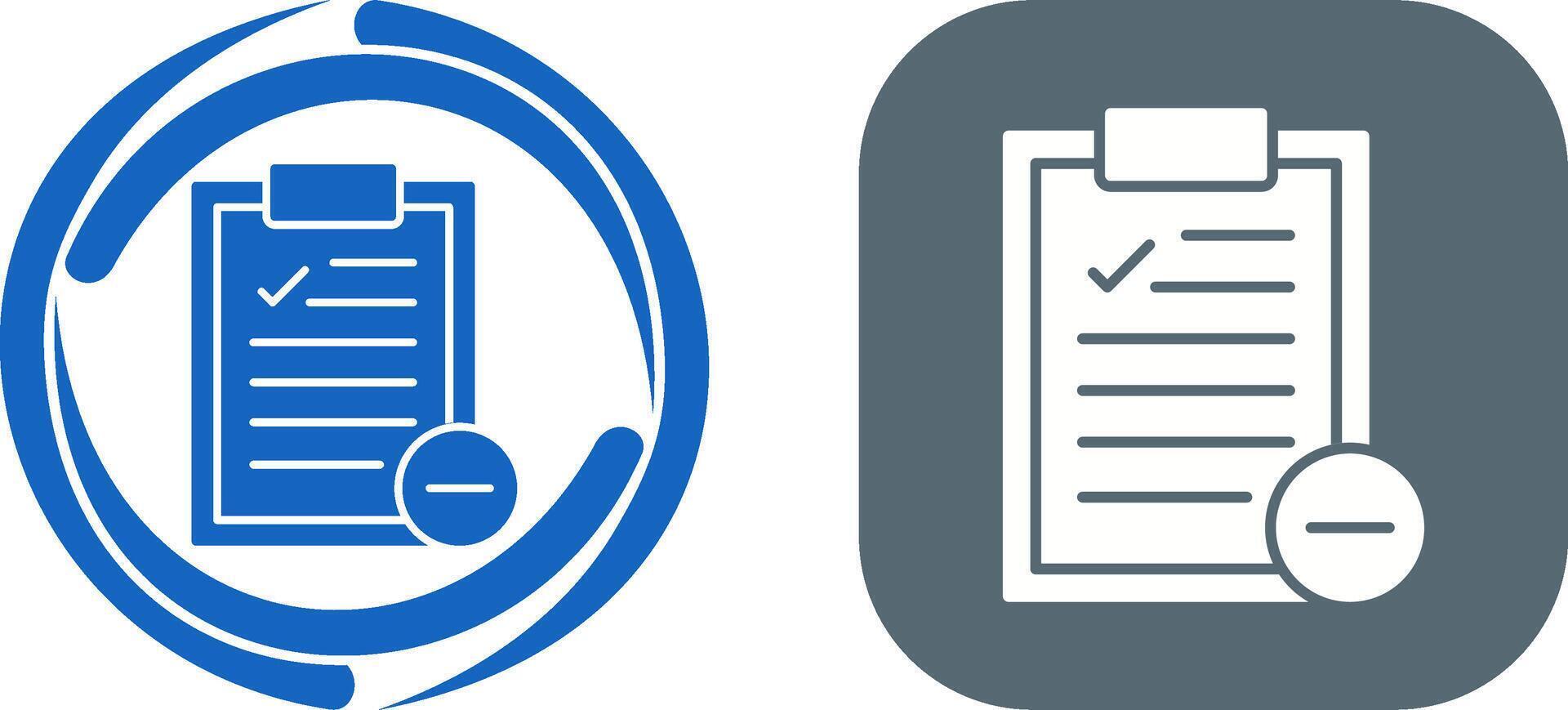 Remove Icon Design vector