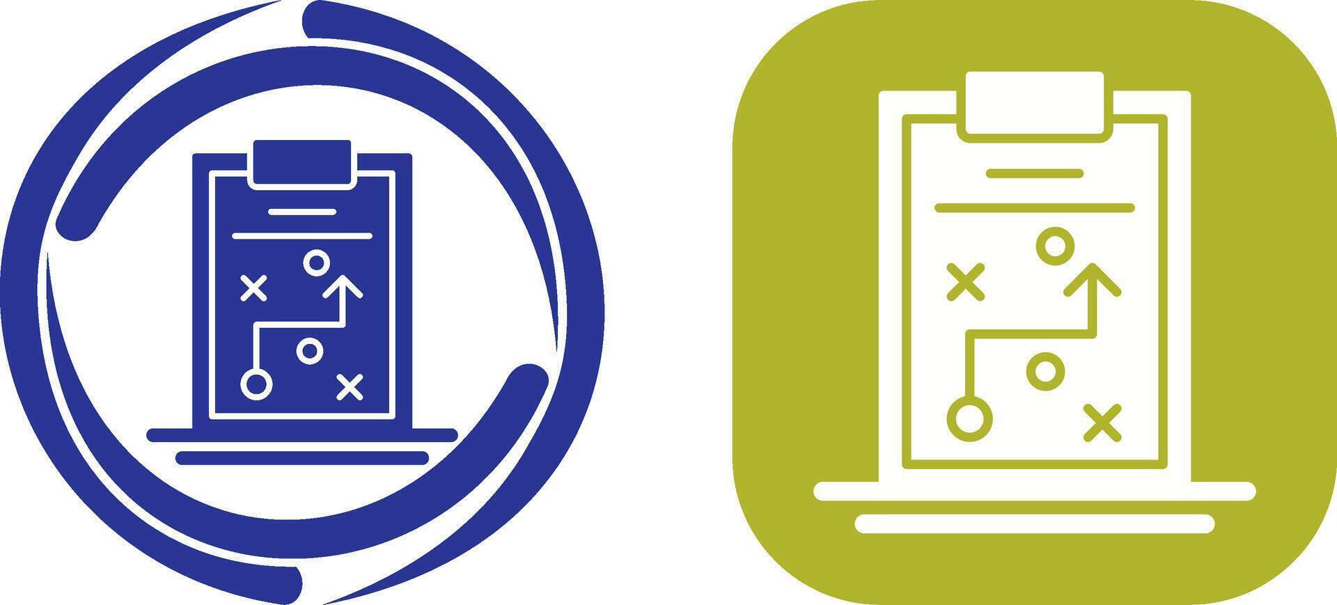 Strategy Icon Design vector