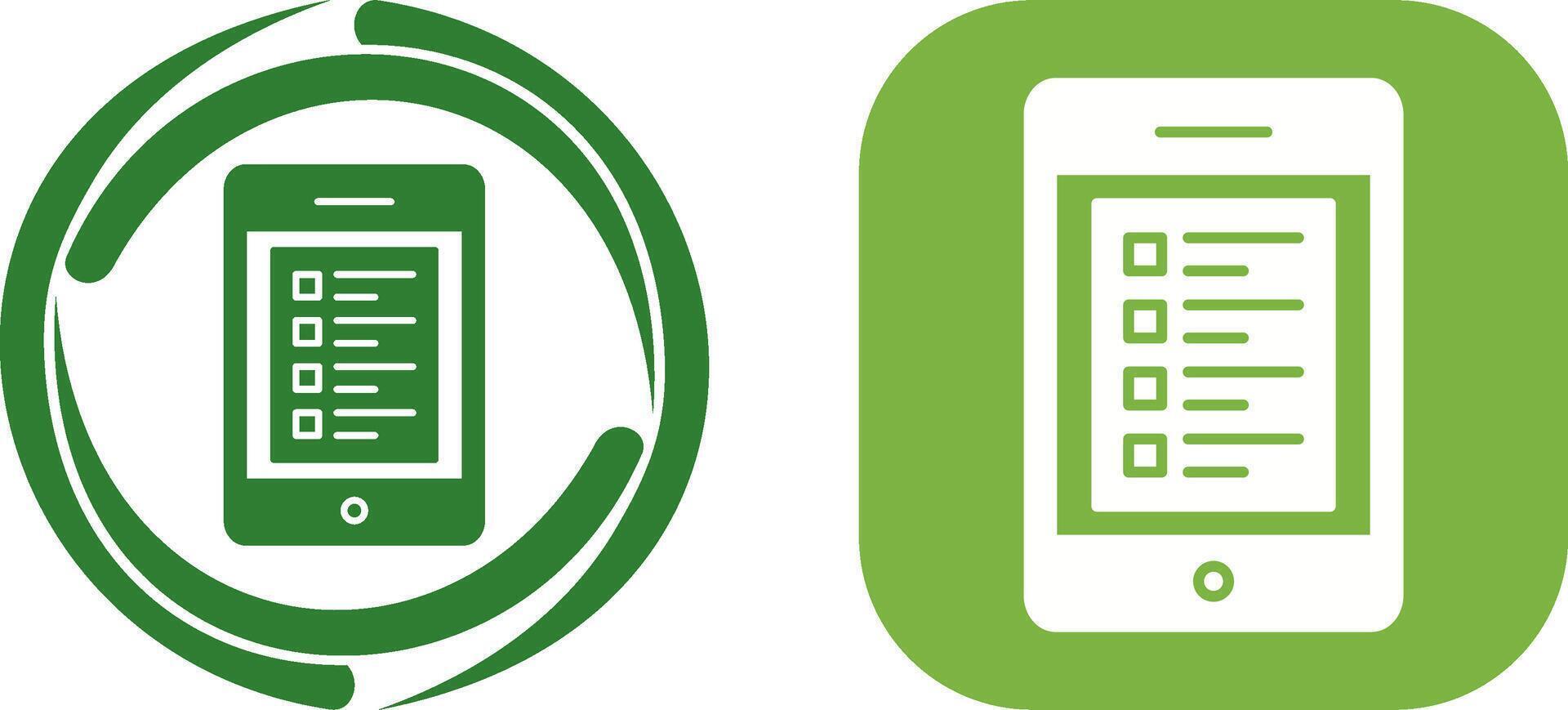 Online Test Icon Design vector