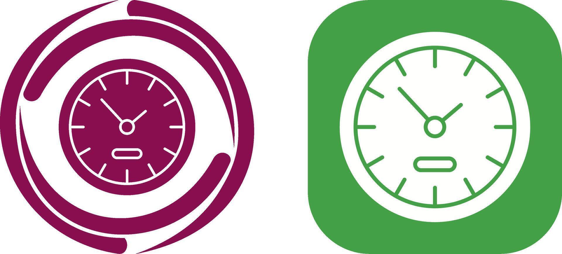 Clock Icon Design vector