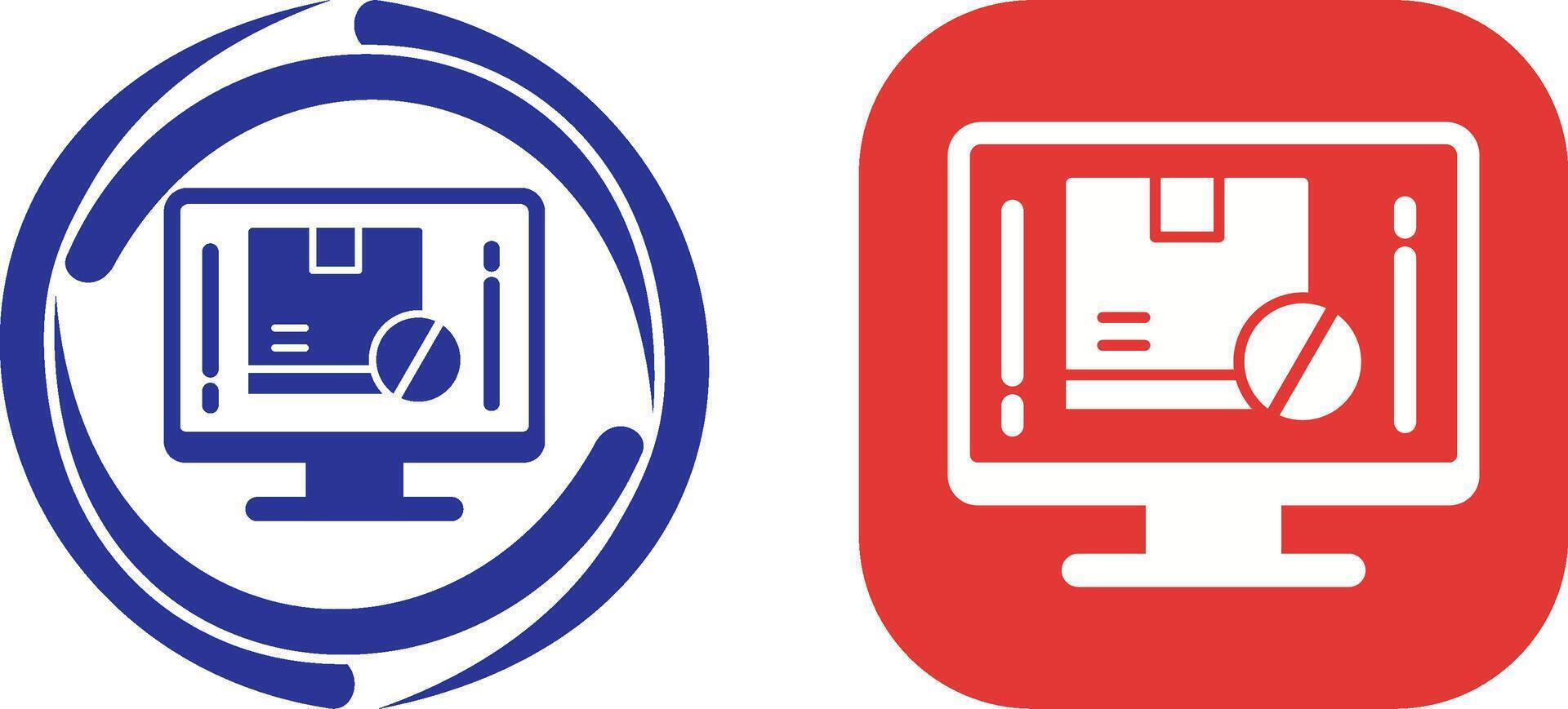 Out of Stock Icon Design vector