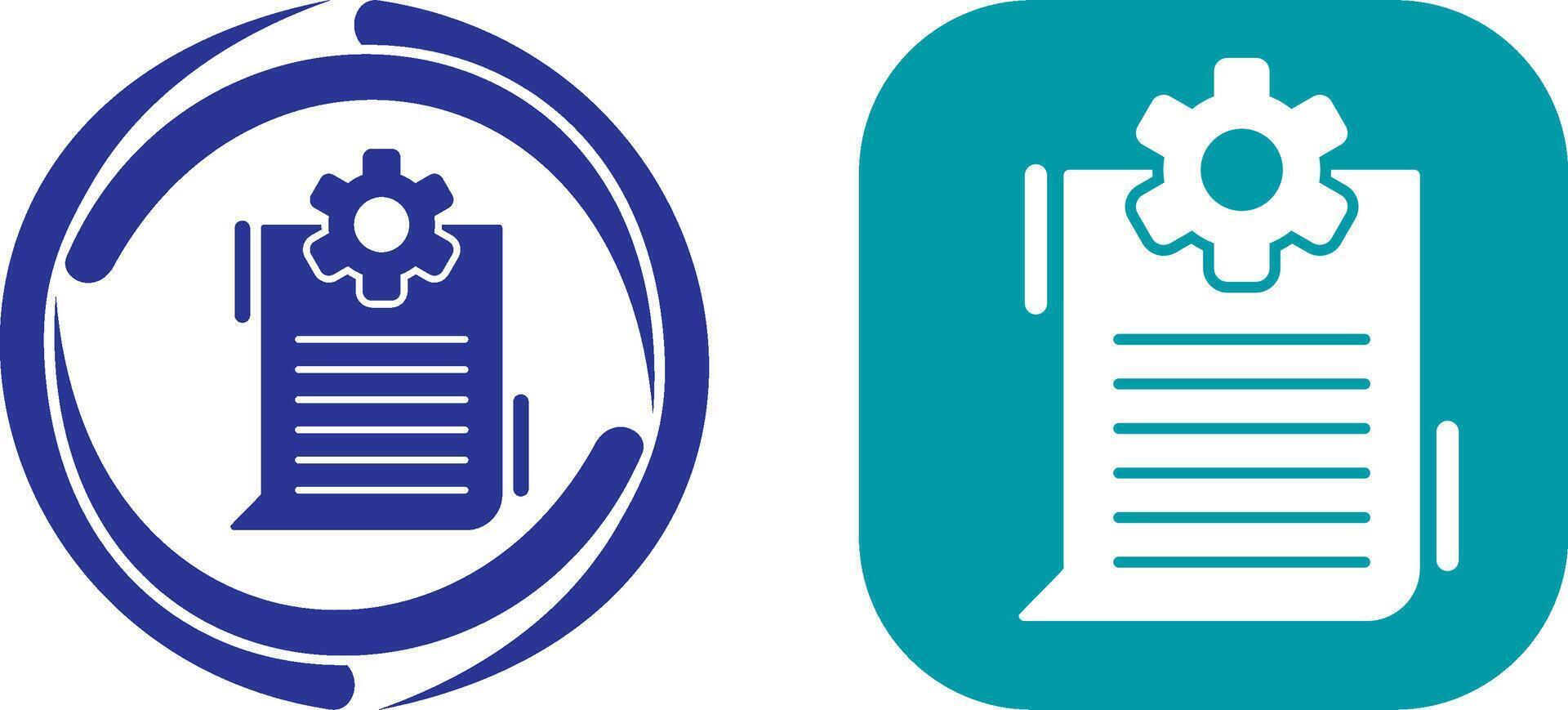Content Management Icon Design vector