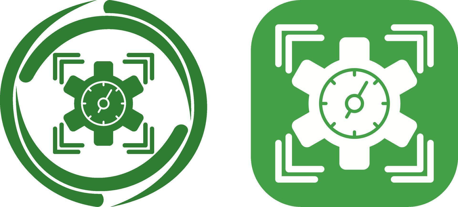 SEO Perfomance Icon Design vector