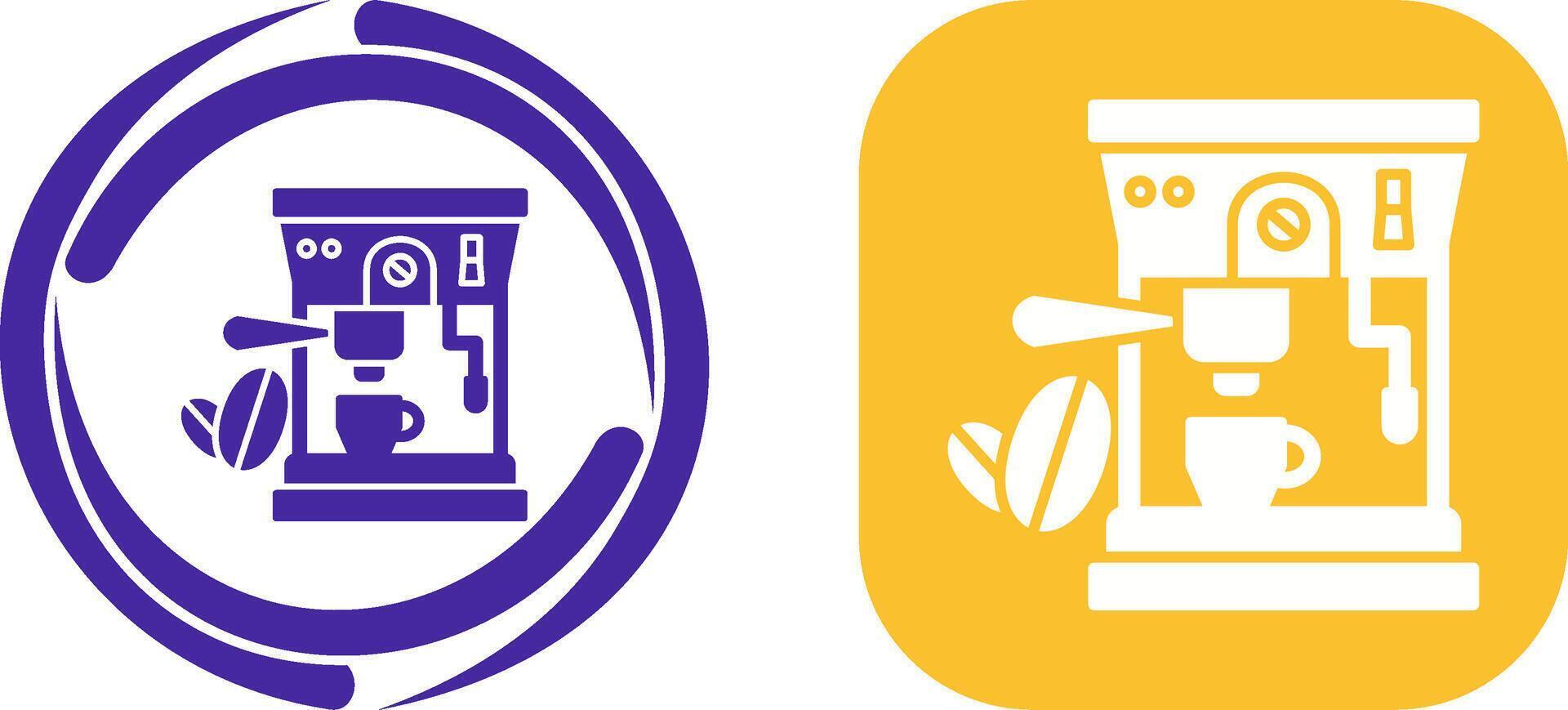 Coffee Machine Icon Design vector