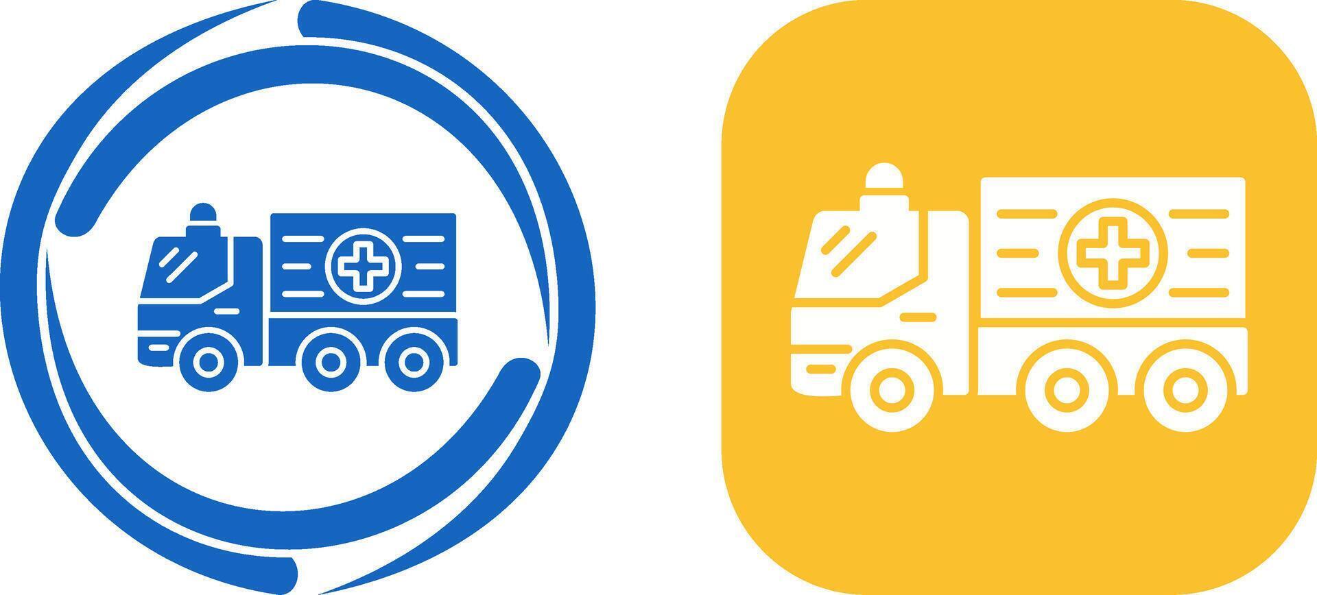 Ambulance Icon Design vector