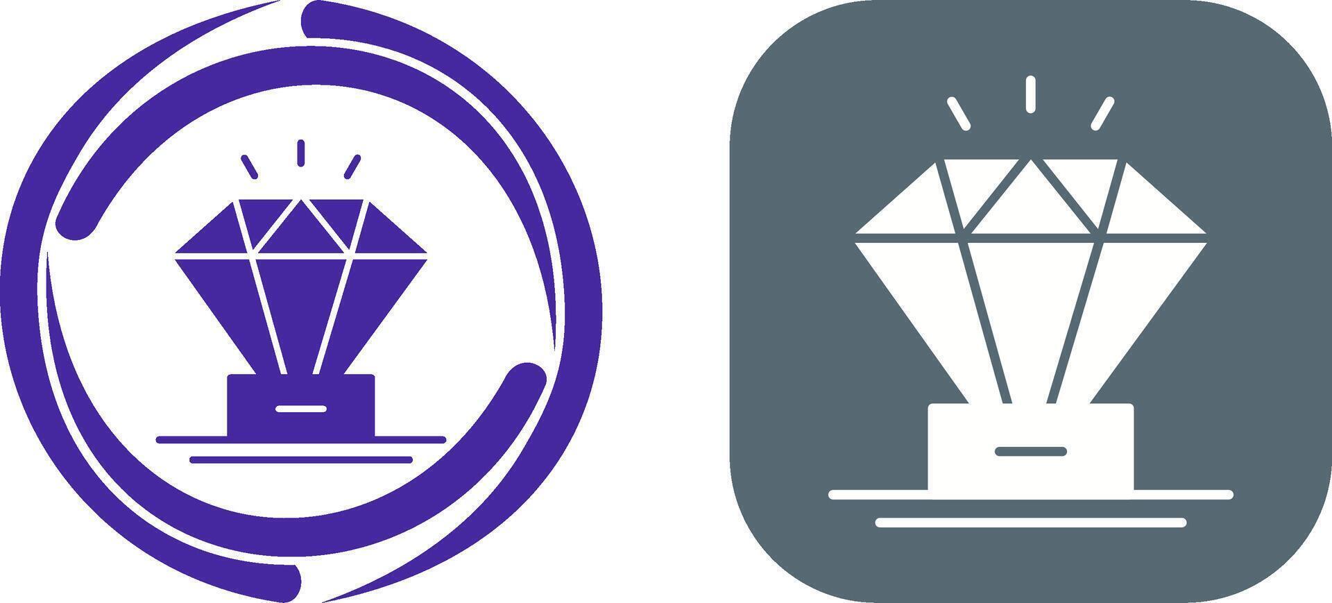 Diamond Icon Design vector