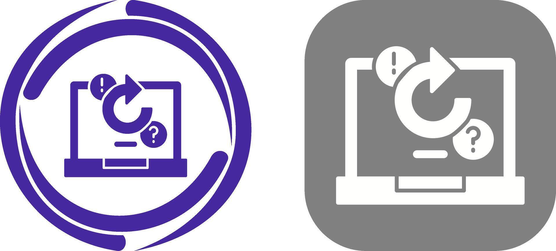 Problem solving Icon Design vector