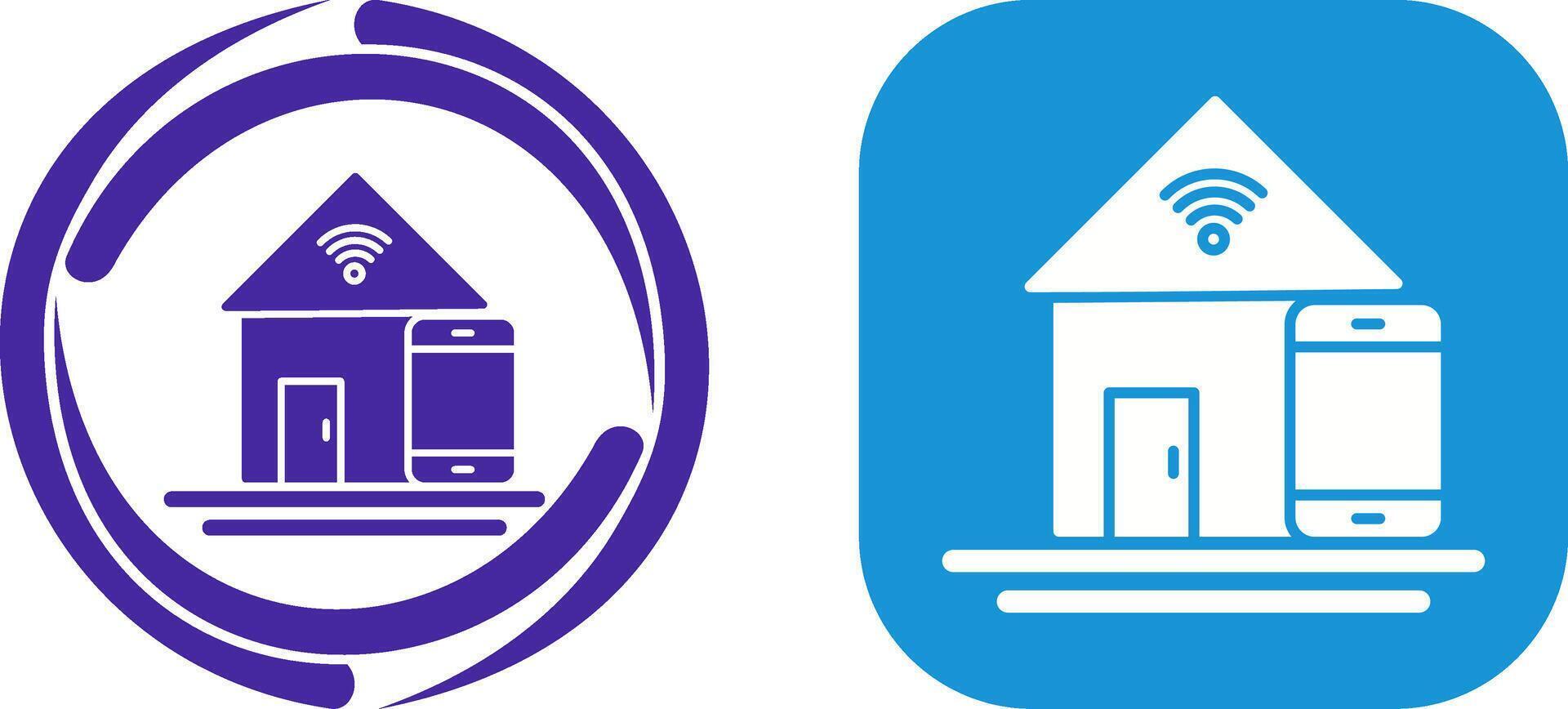Home Automation Icon Design vector