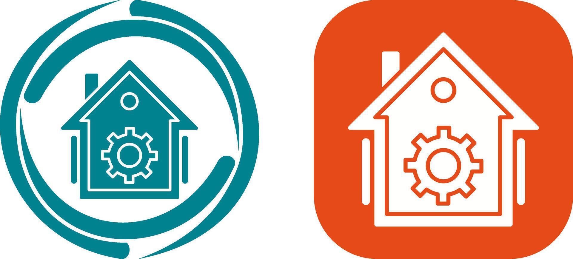 Home Automation Icon Design vector