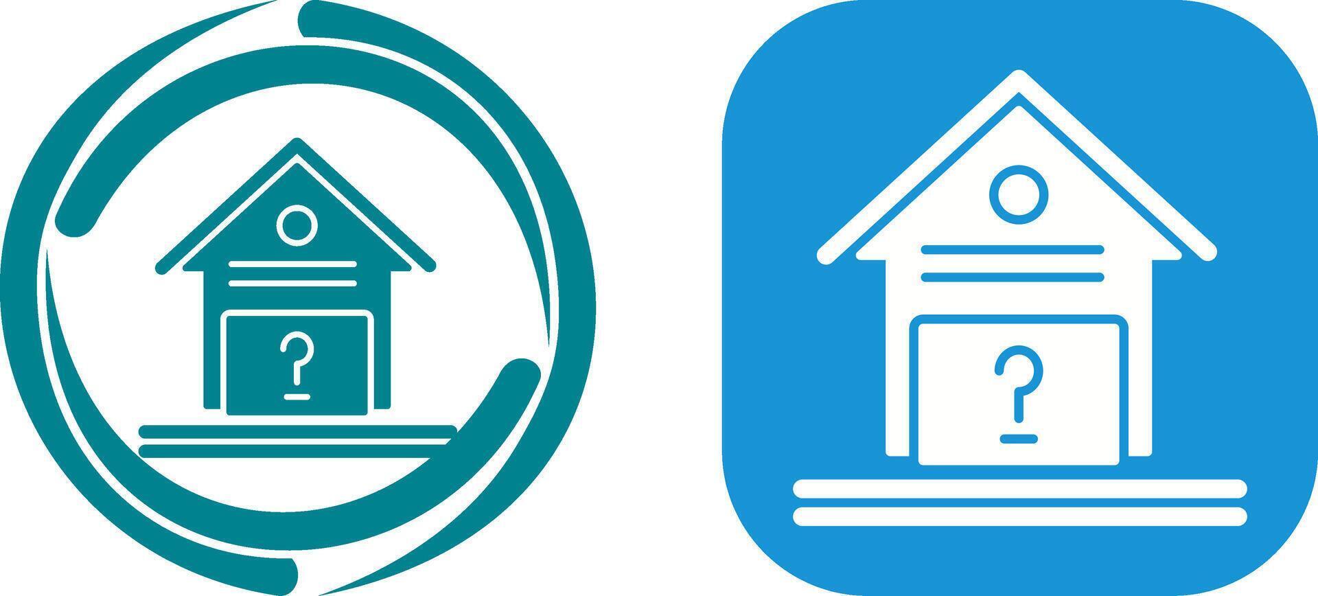 Unknown Icon Design vector