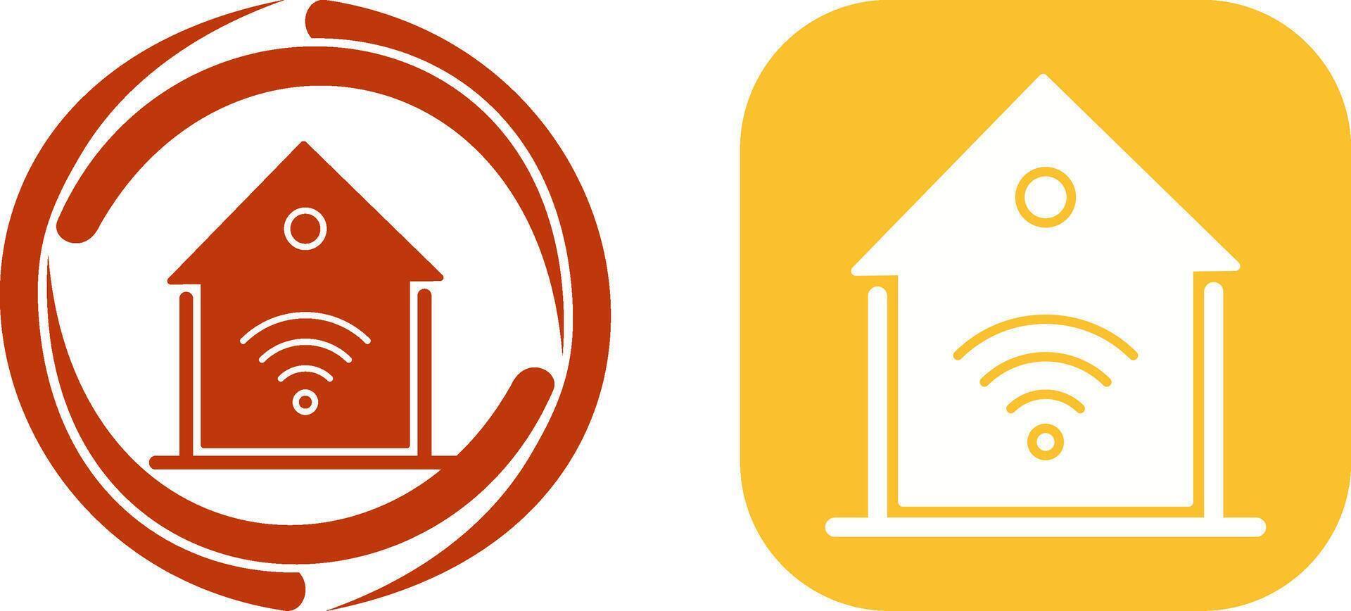 Smart Home Icon Design vector