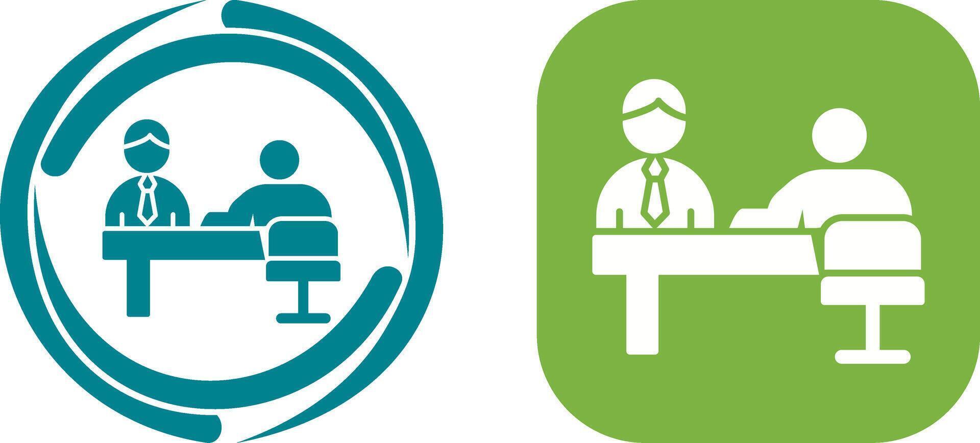 Evaluating work Icon Design vector