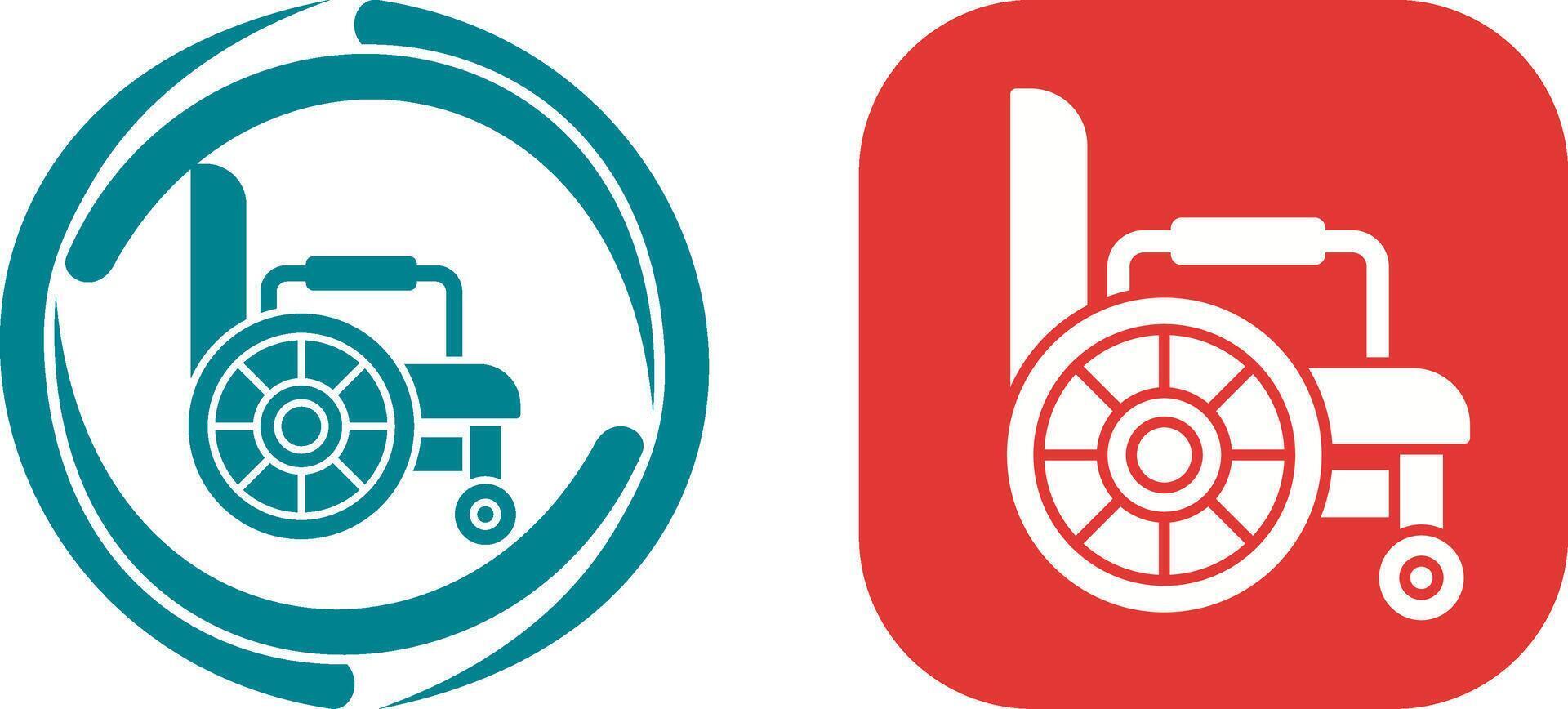 Wheelchair Icon Design vector