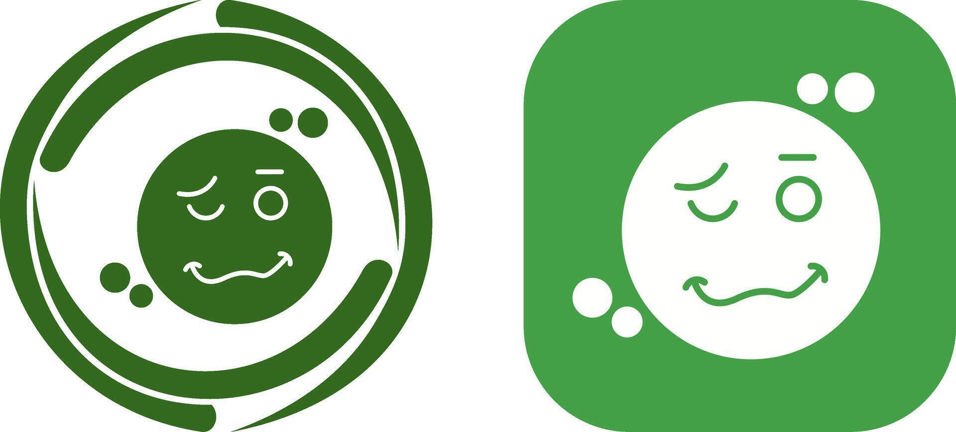 Drunk Icon Design vector
