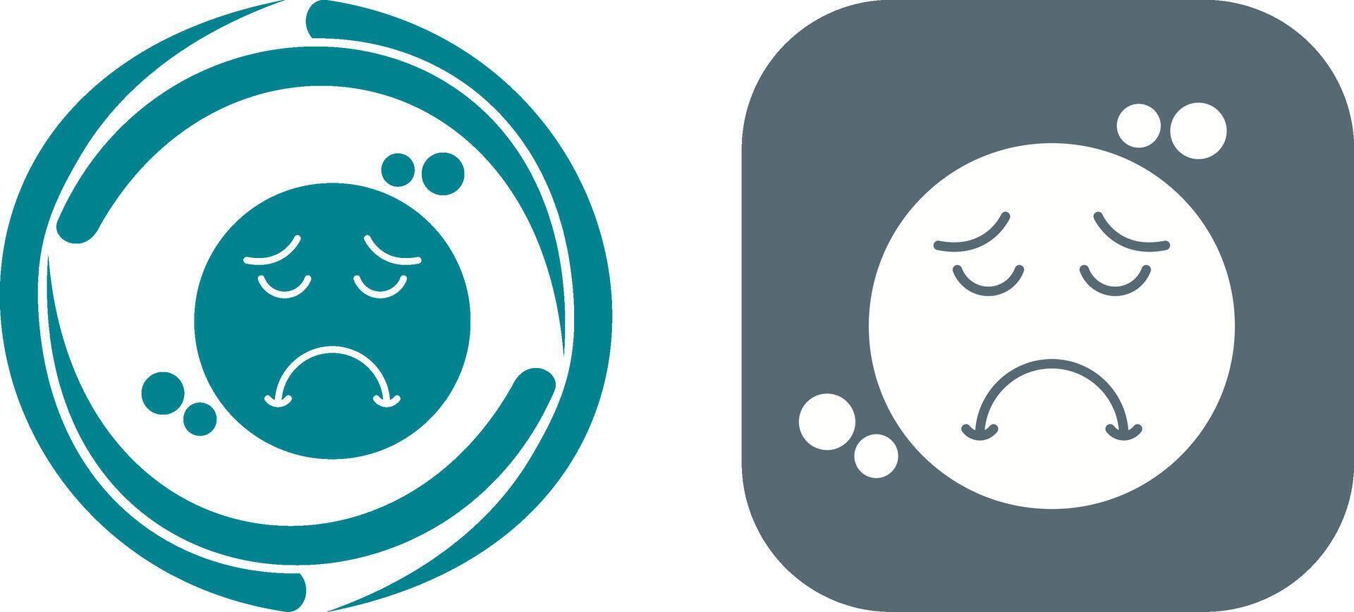 Sad Icon Design vector
