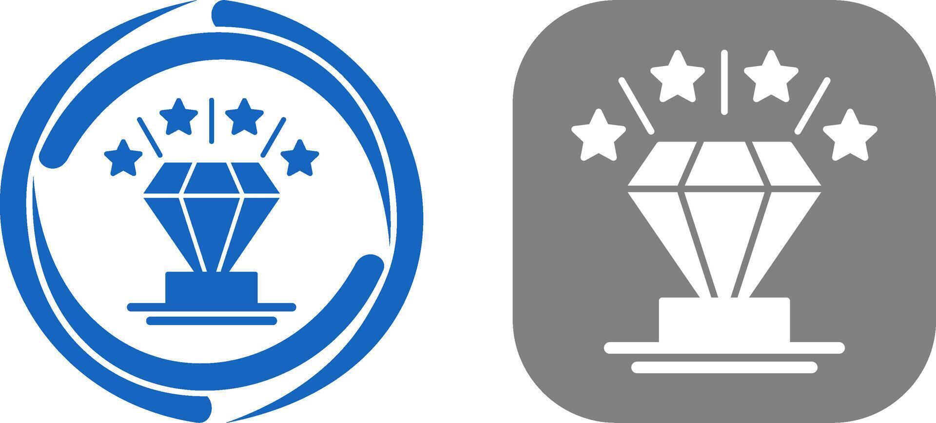 Diamond Icon Design vector