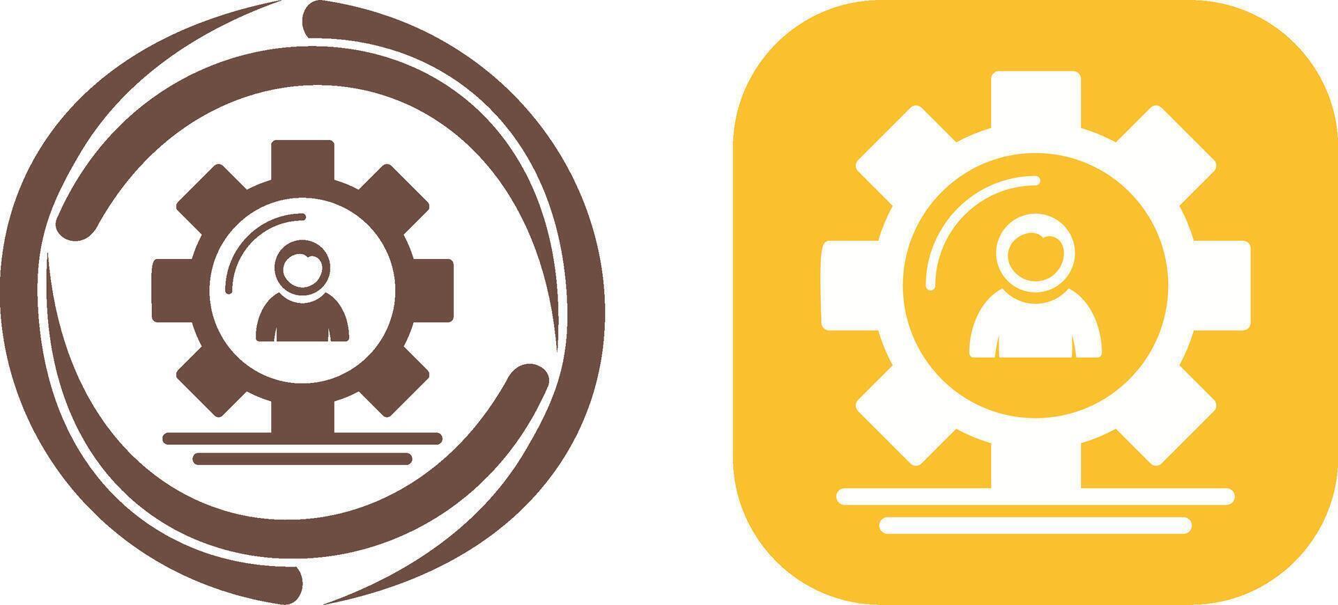 Management Icon Design vector