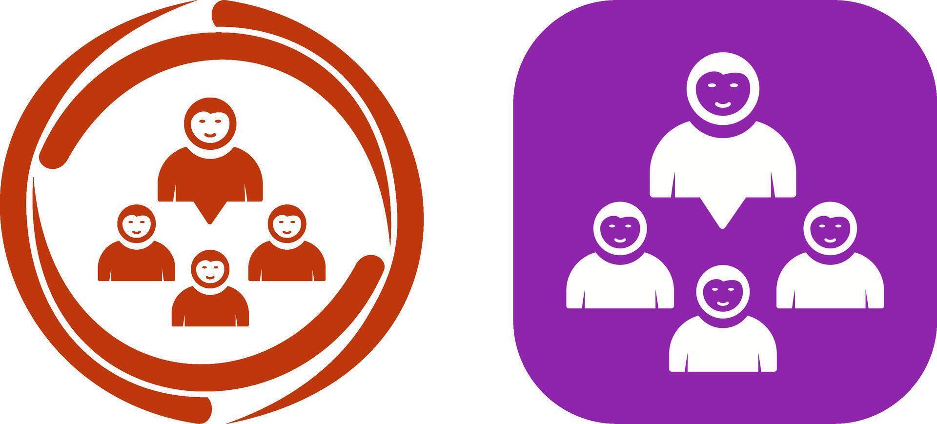 Group Icon Design vector