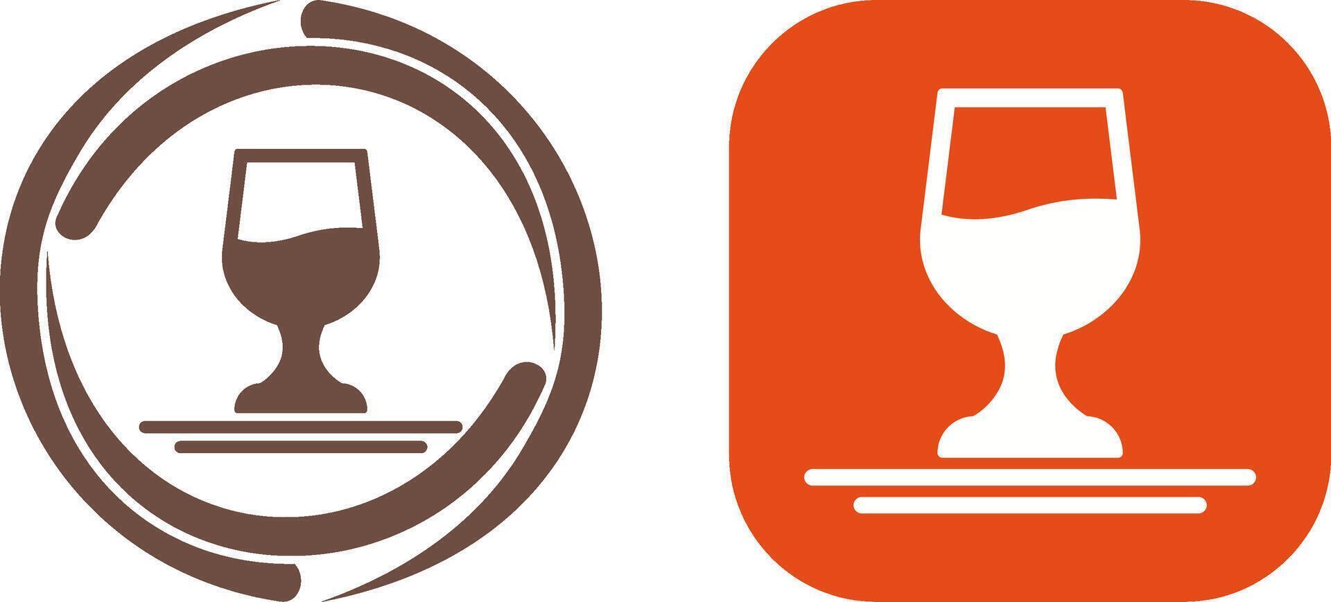 vino icono diseño vector