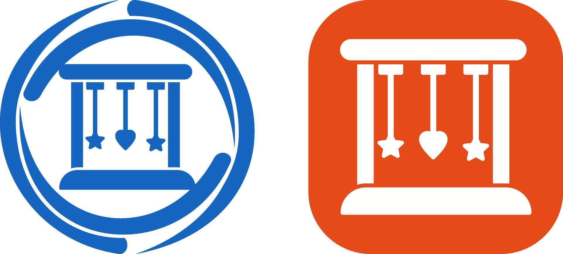Cradle Icon Design vector