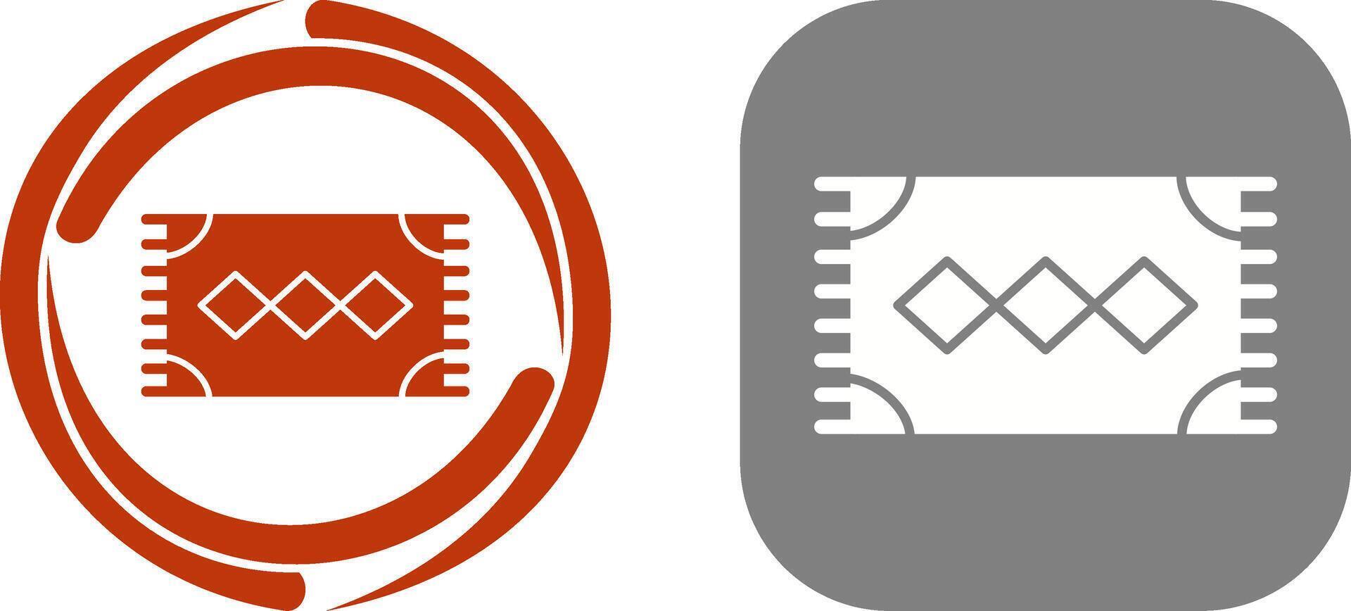Rug Icon Design vector