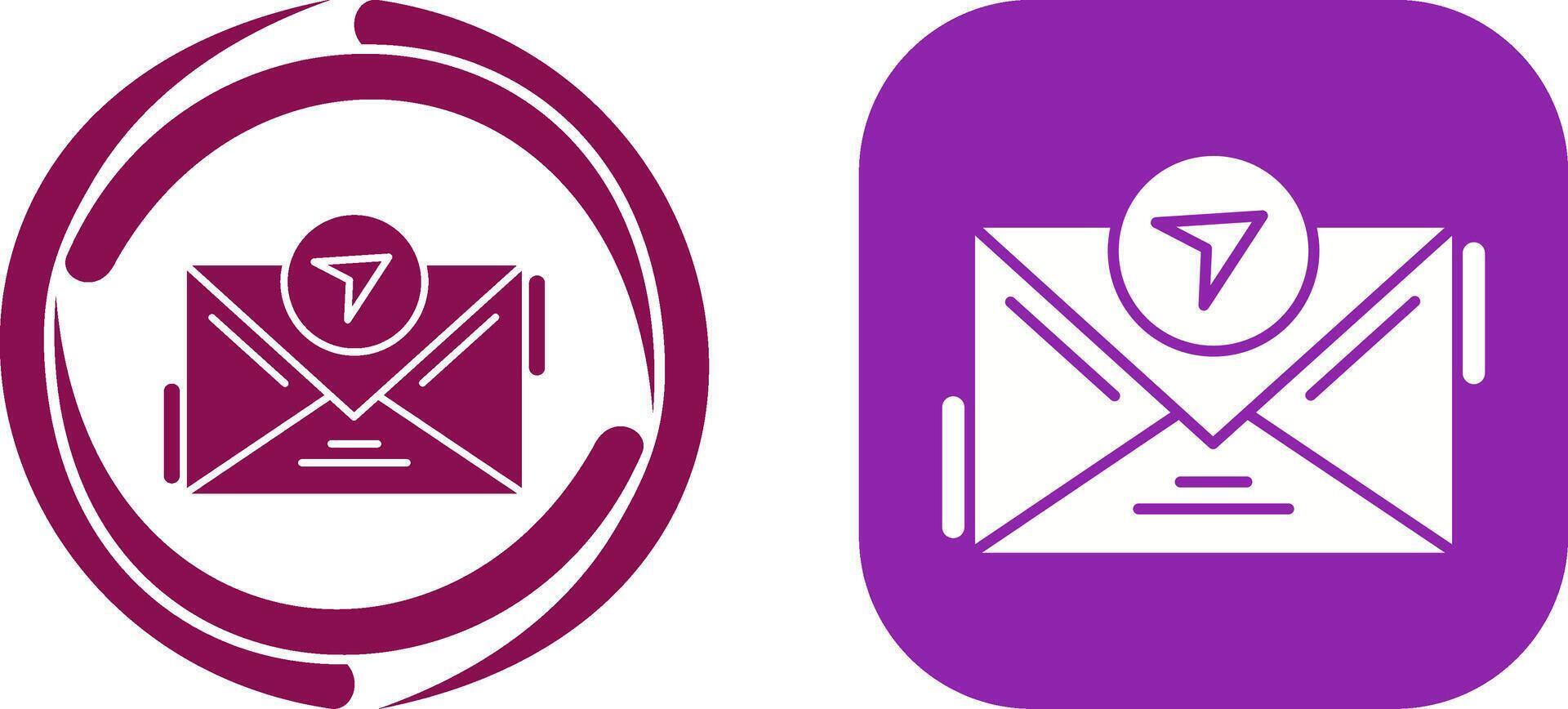 Message Icon Design vector
