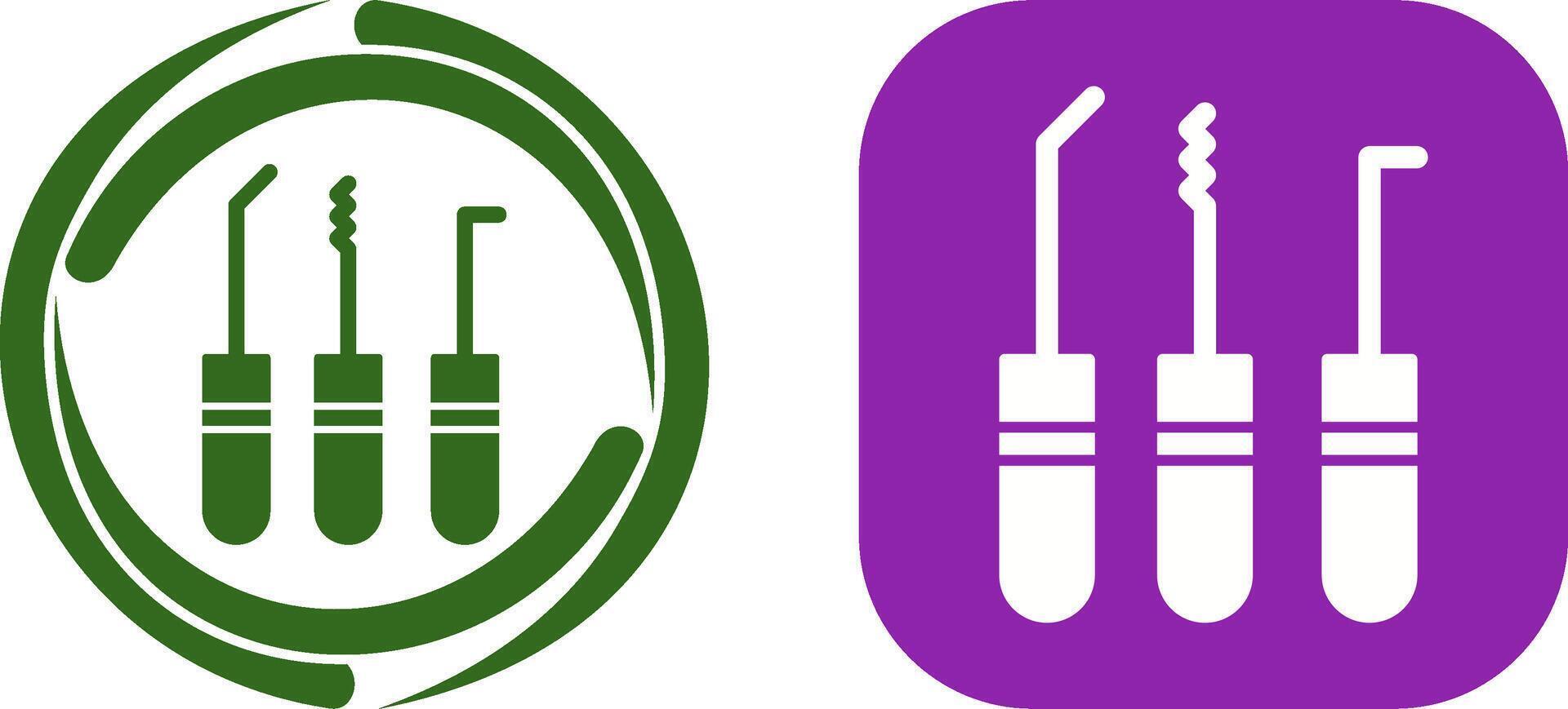 Lockpick Icon Design vector