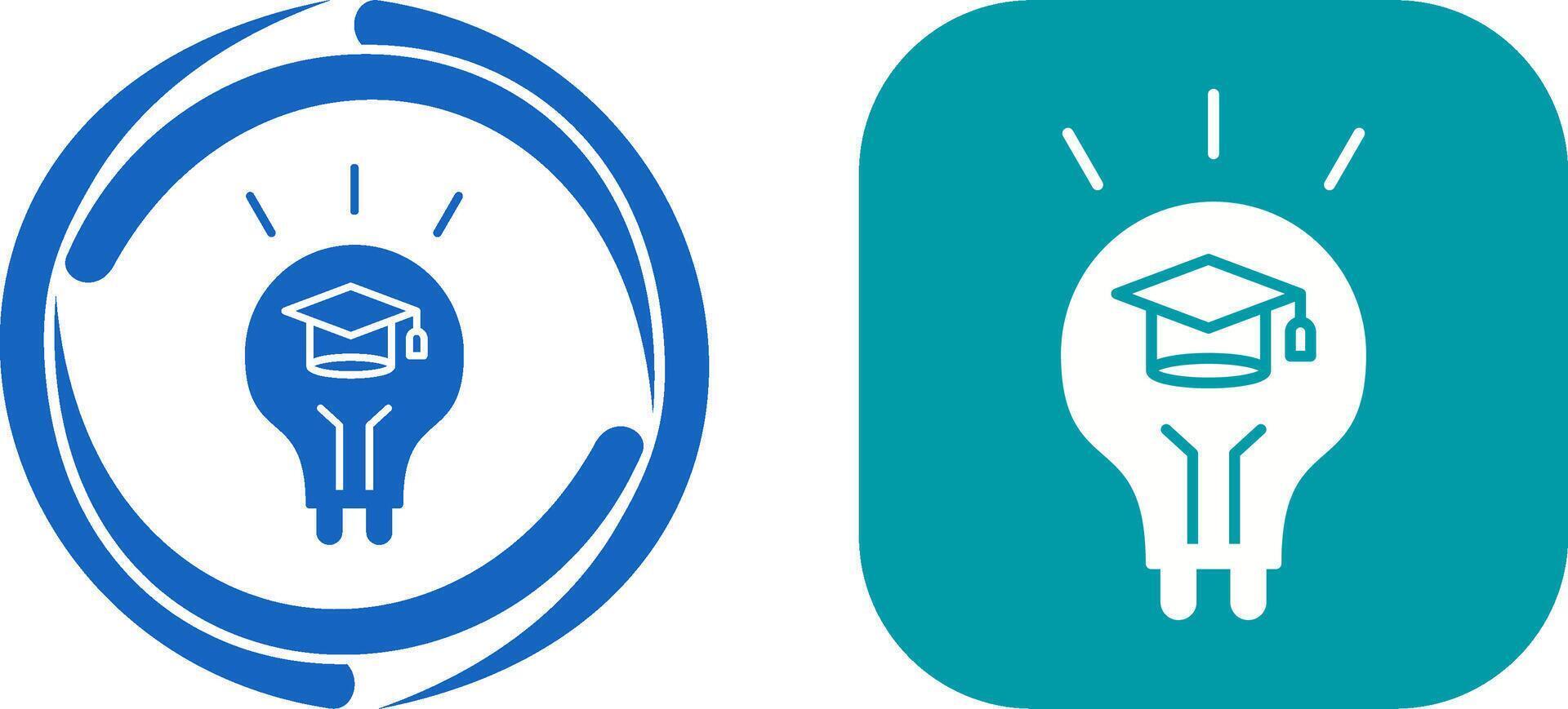 Light Bulb Icon Design vector