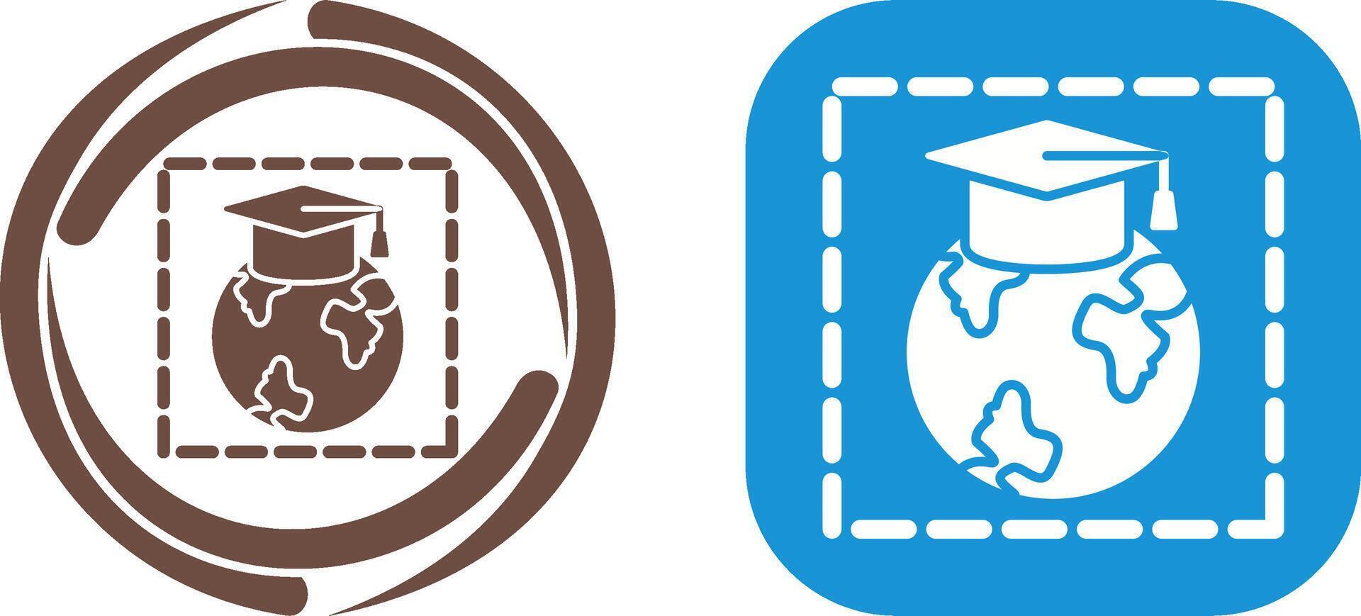 Earth Icon Design vector