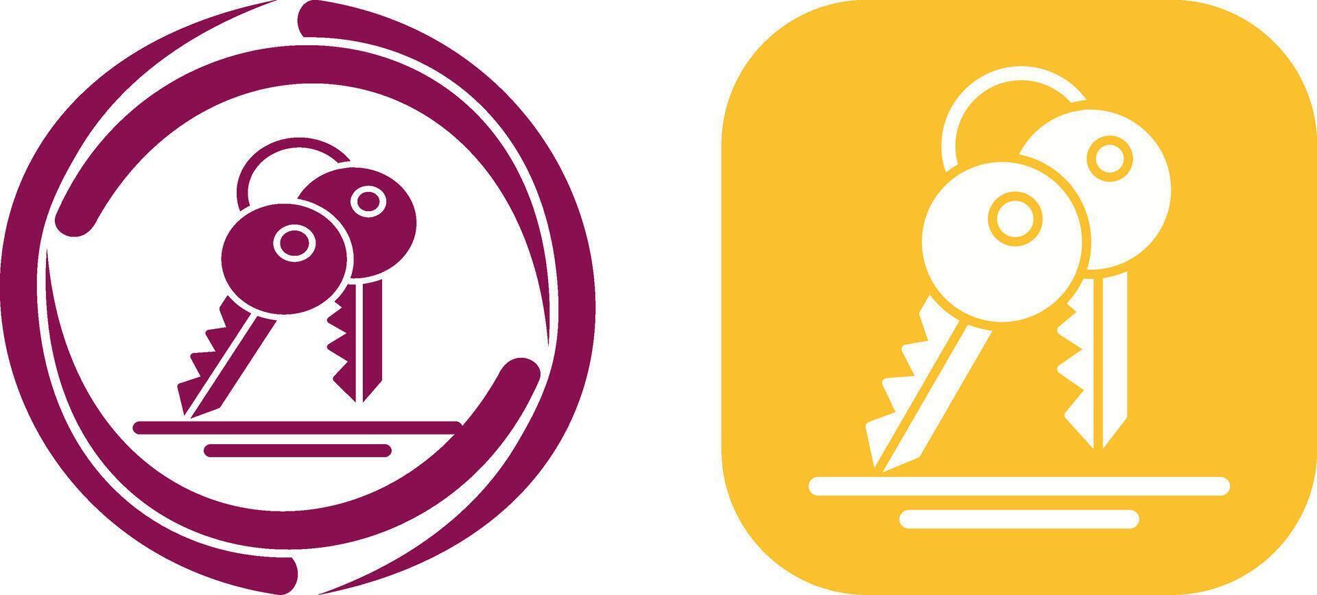 Key Icon Design vector