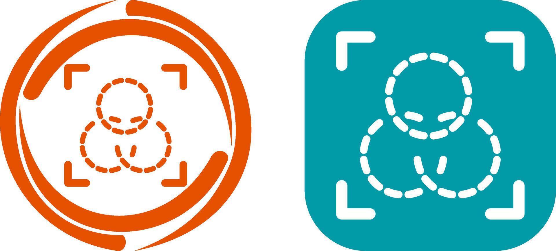 Intersection Icon Design vector