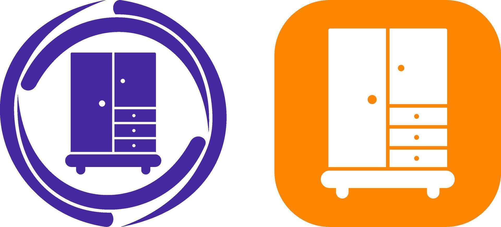 Closet Icon Design vector