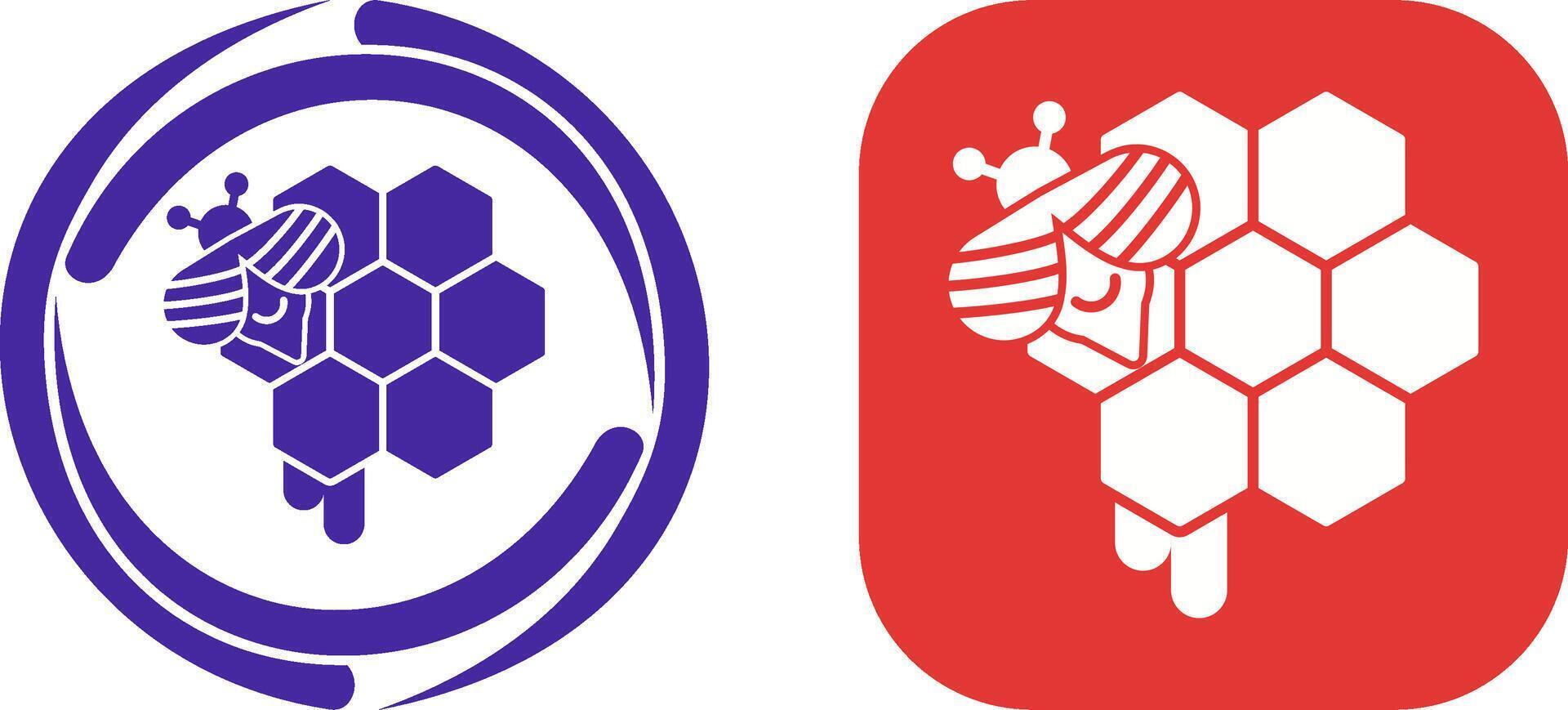 Honeycomb Icon Design vector