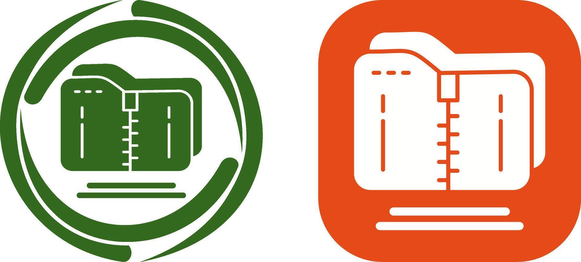 Compressed Icon Design vector