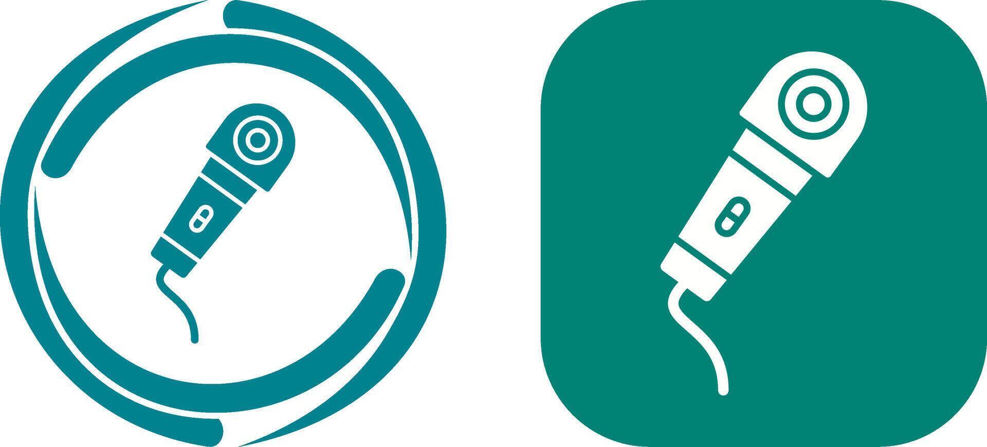 Microphone Icon Design vector