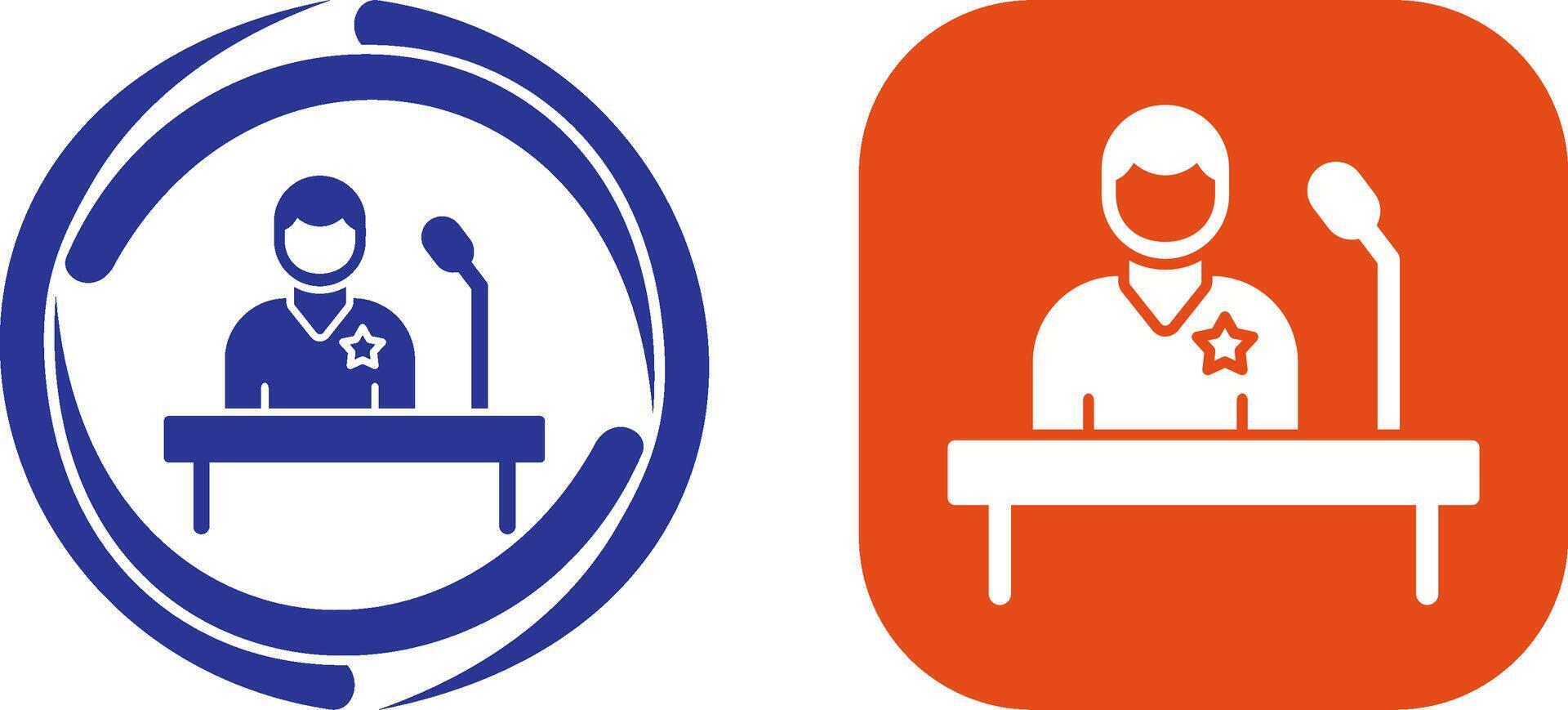 Candidate Icon Design vector