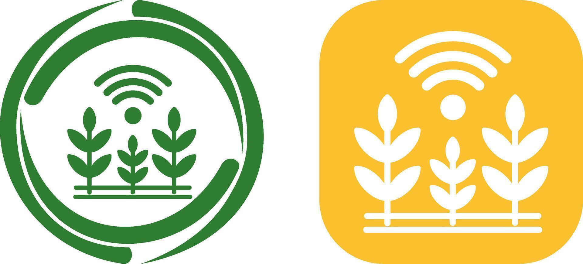 Wheat Icon Design vector