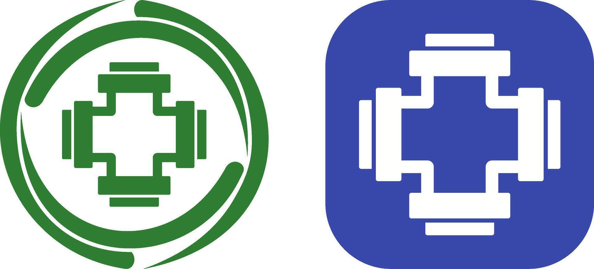 Plumbing Icon Design vector