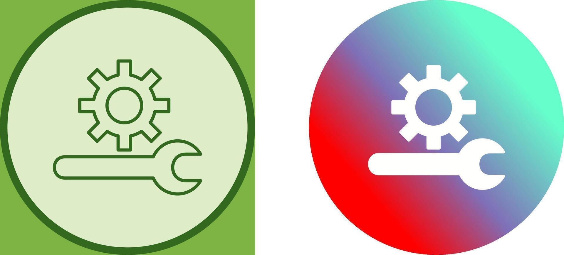Unique Technical Support Icon Design vector