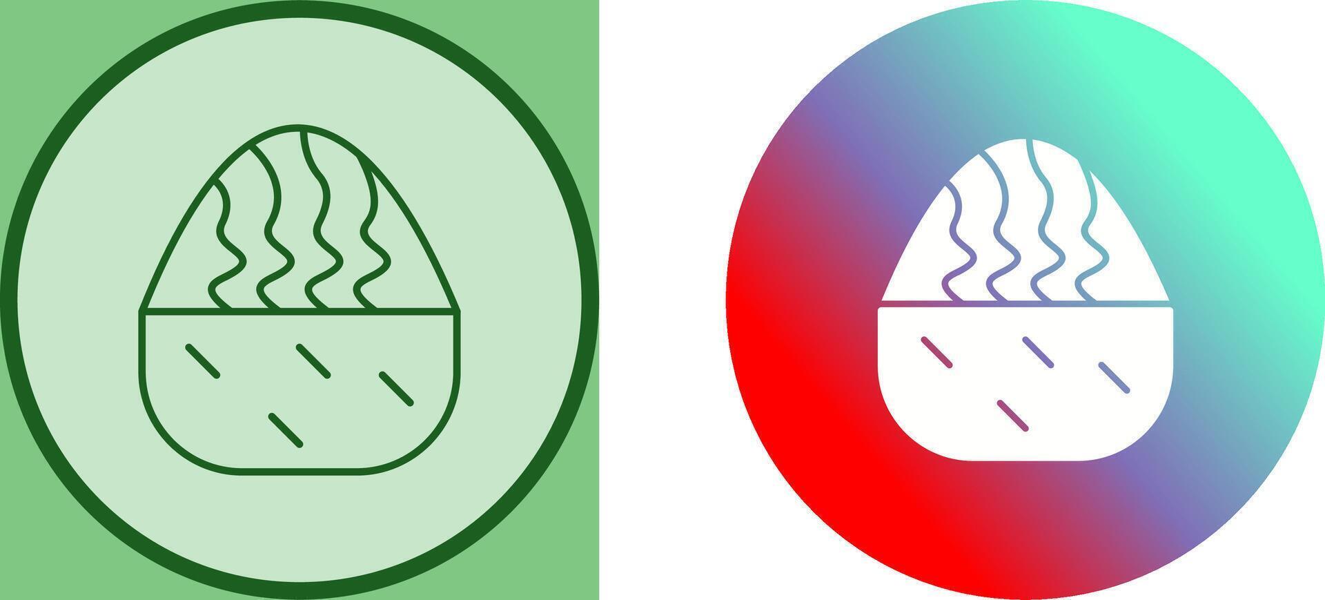 Cream Muffin Icon Design vector