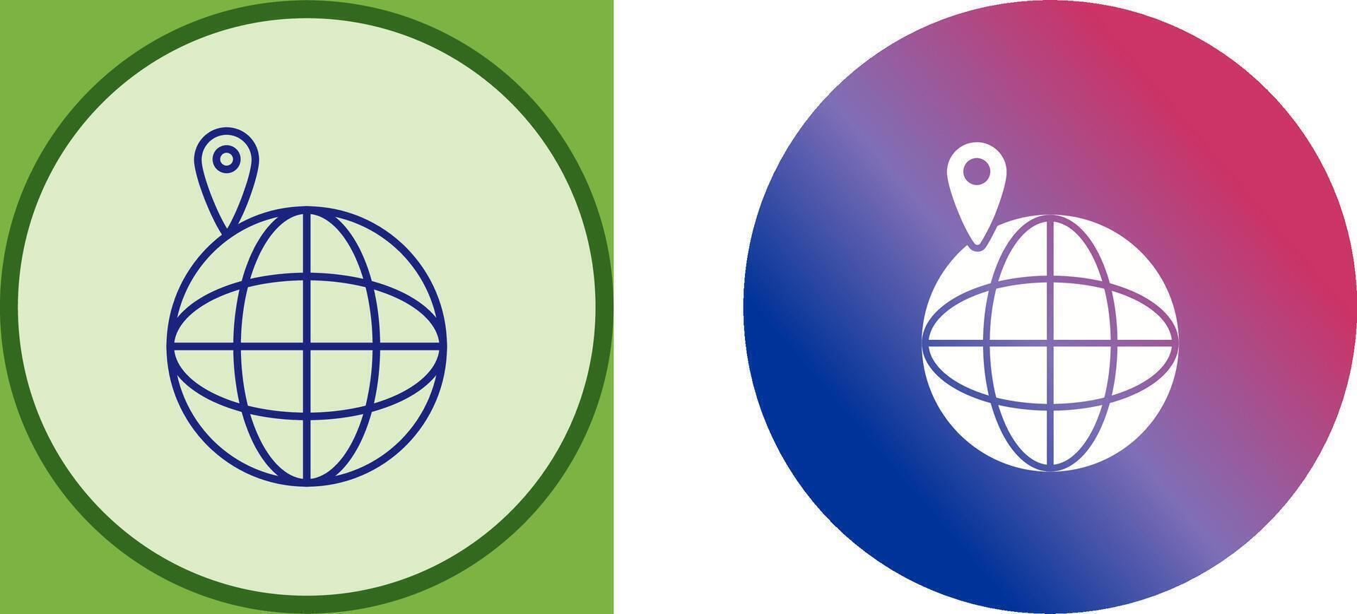 Vacation Spots Icon Design vector