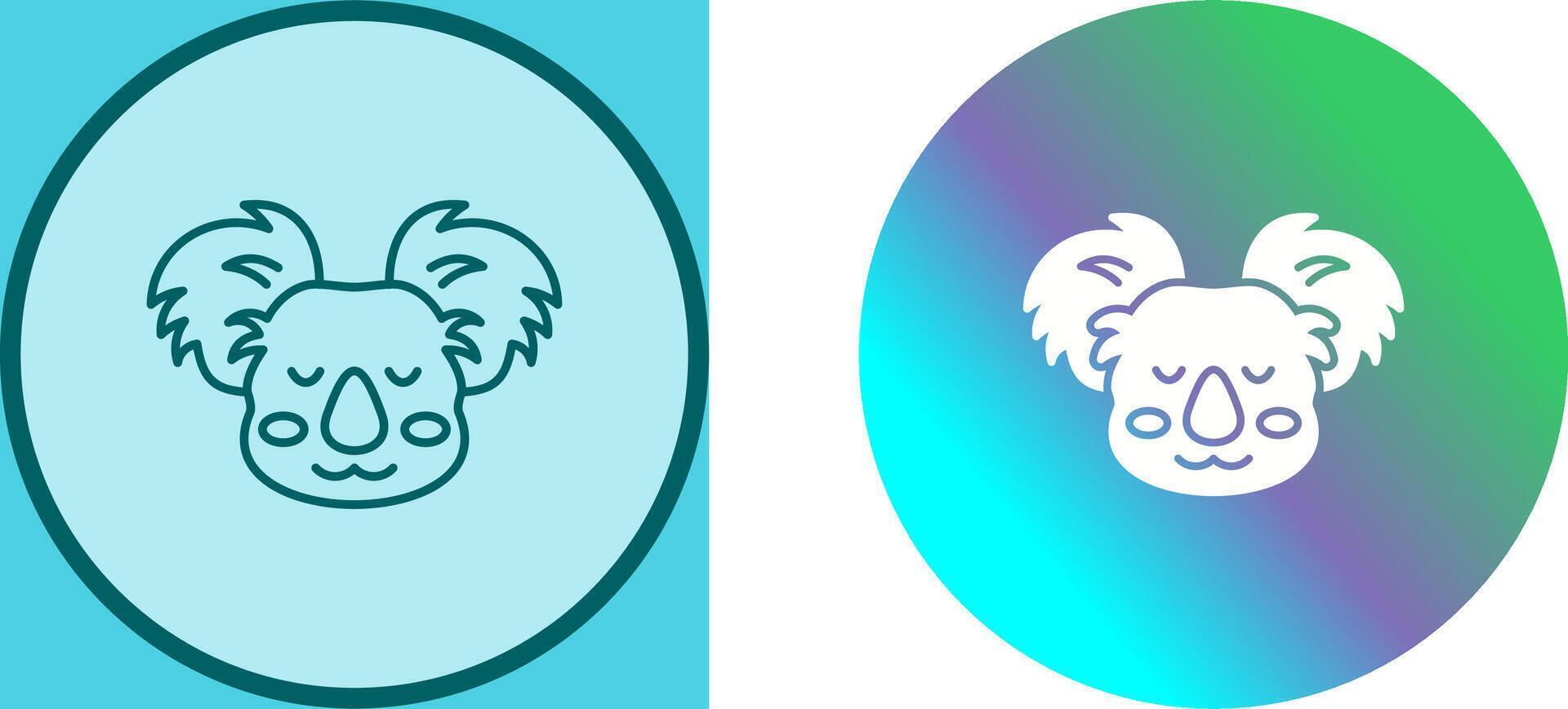 Koala Icon Design vector