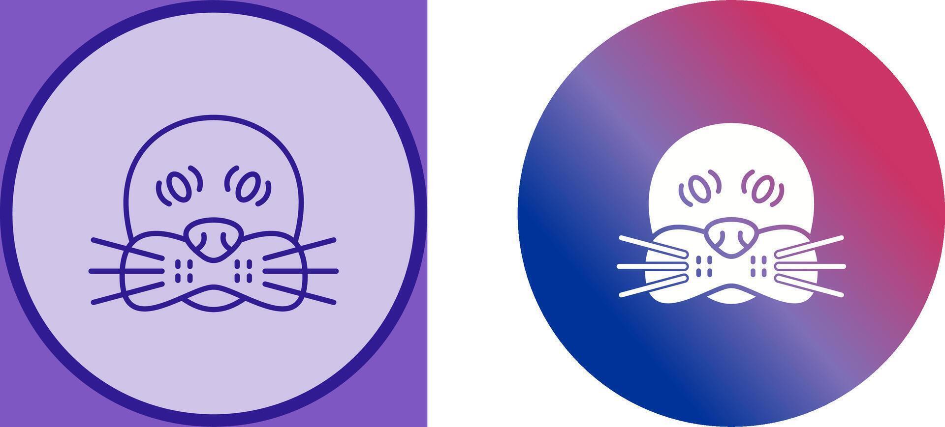 Seal Icon Design vector