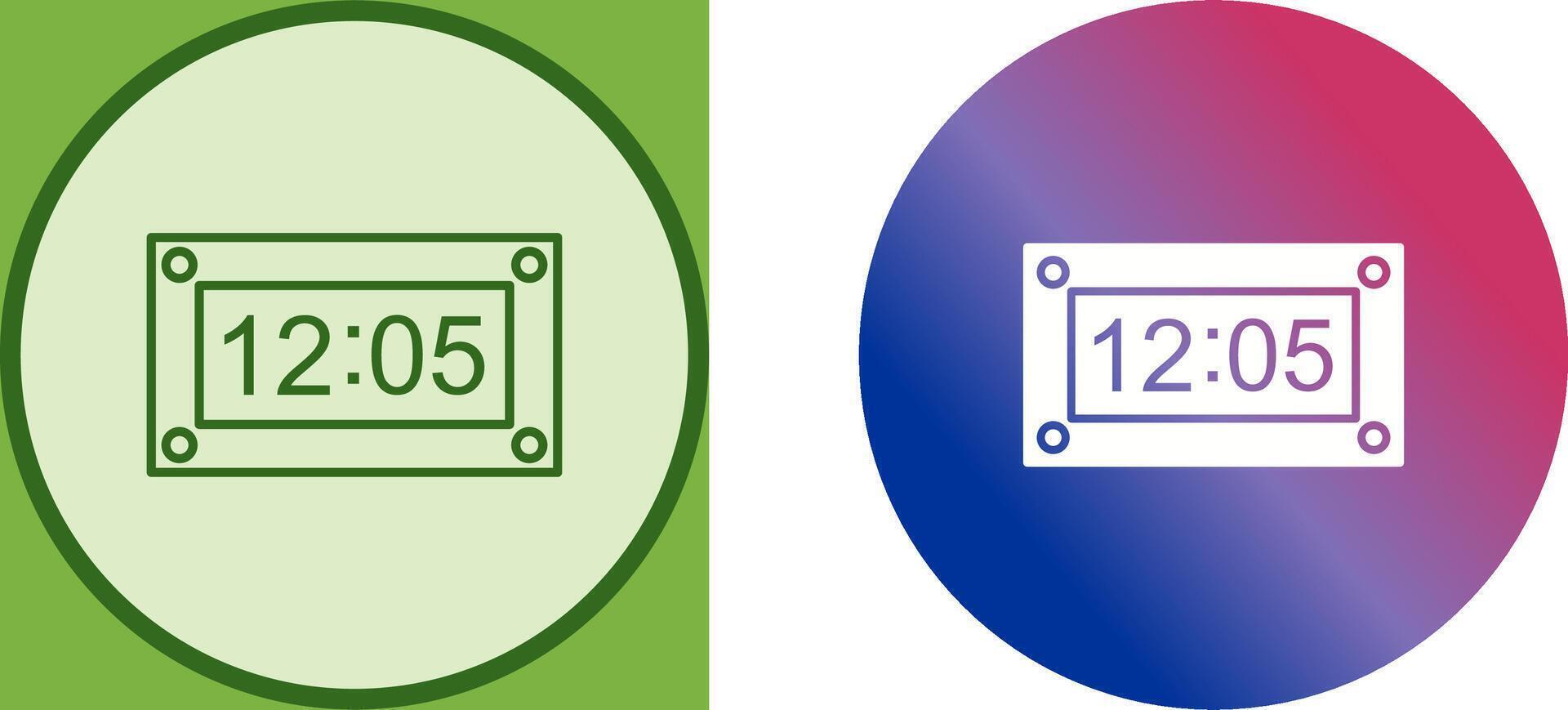 Unique Timer Icon Design vector