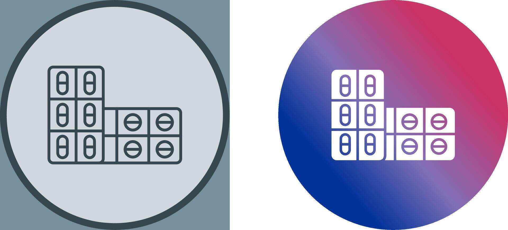 Aspirin Icon Design vector