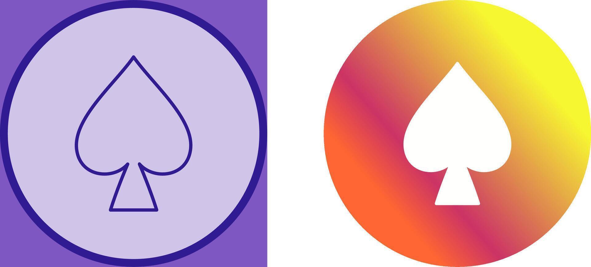 Spade Icon Design vector